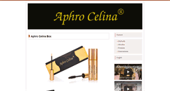 Desktop Screenshot of aphrocelina.com